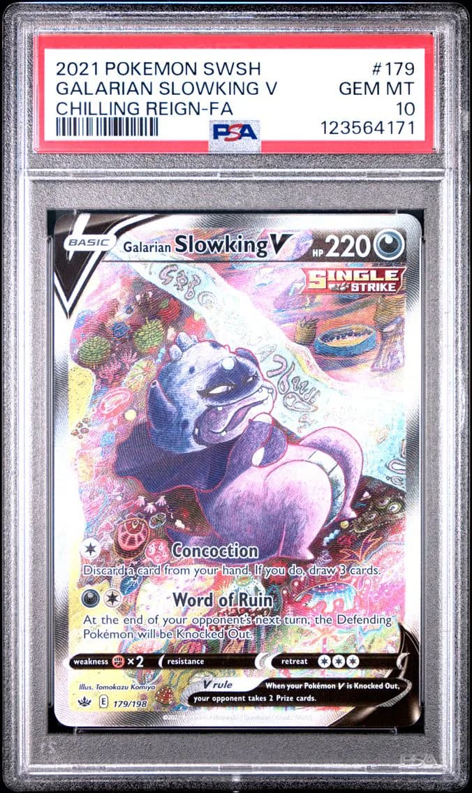 Galarian Slowking V slab