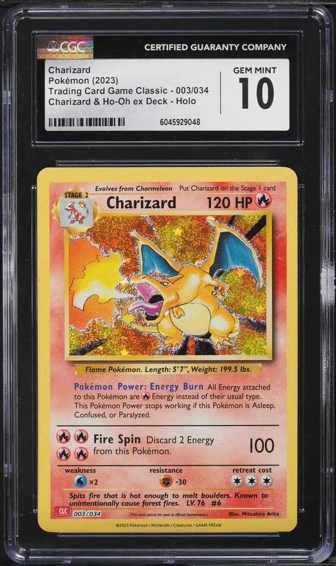 Charizard ex slab