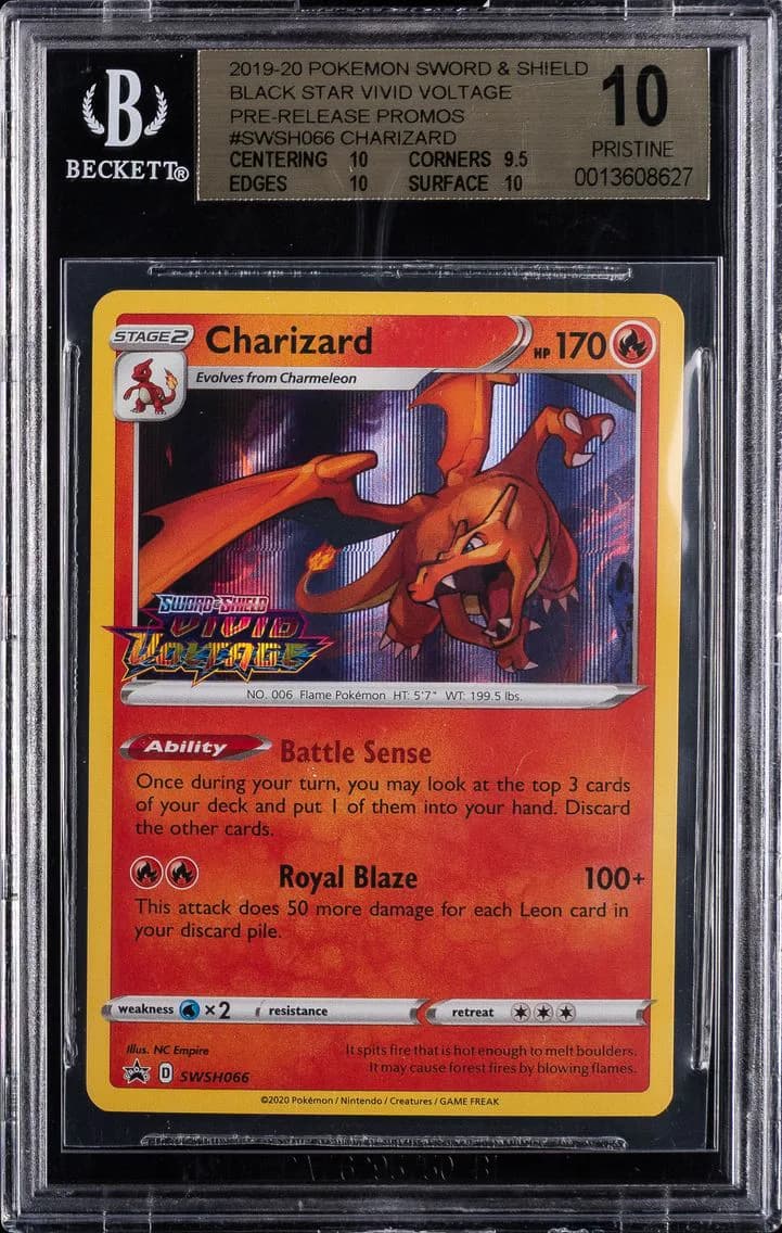 Charizard slab