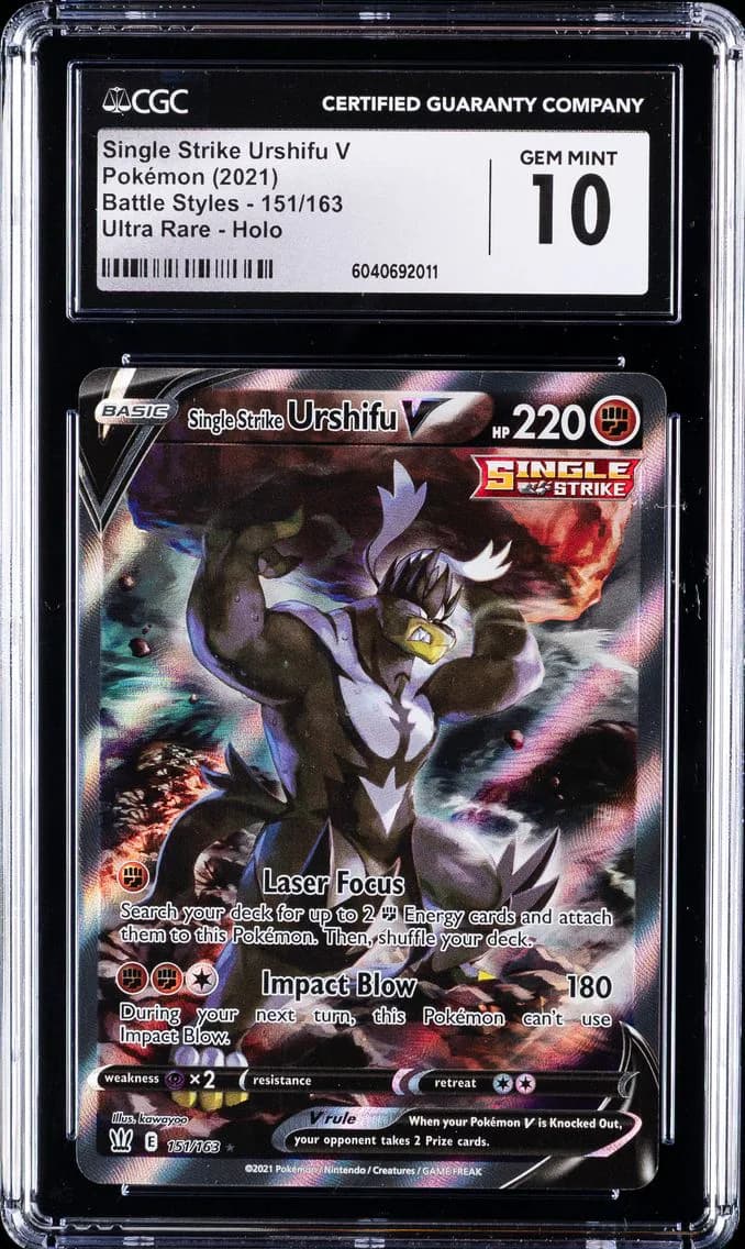 Single Strike Urshifu V slab