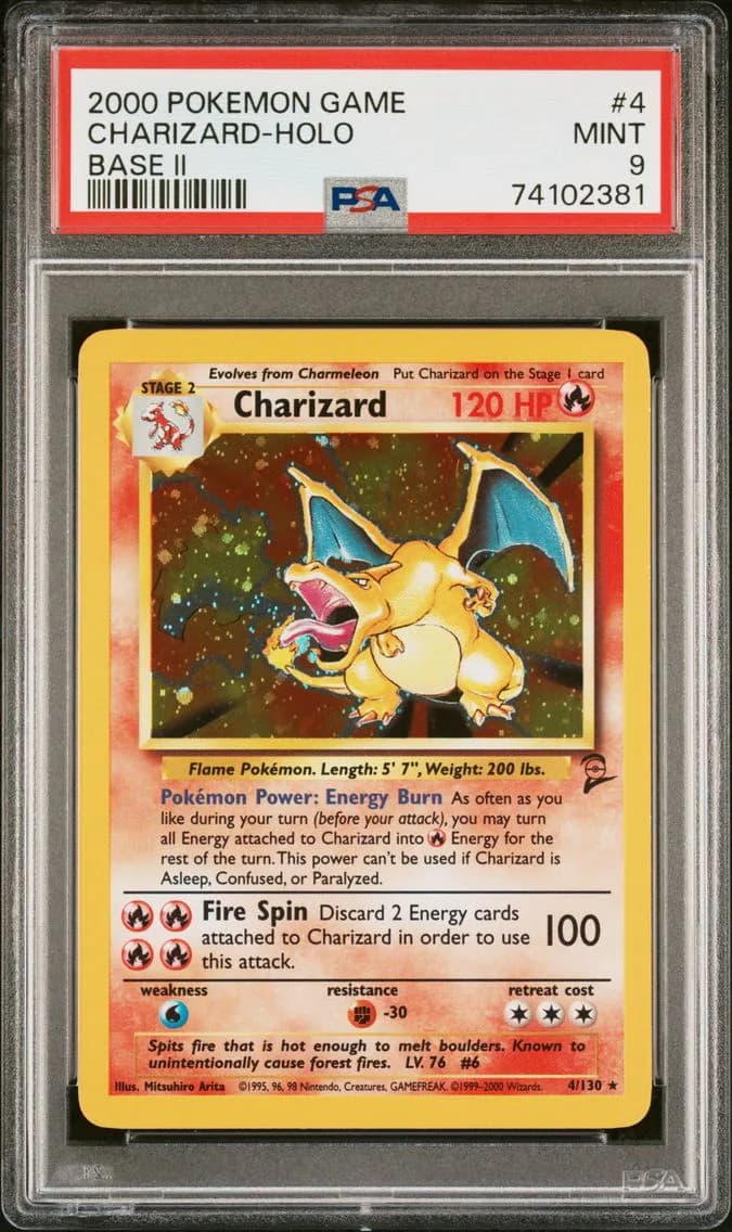 Charizard slab