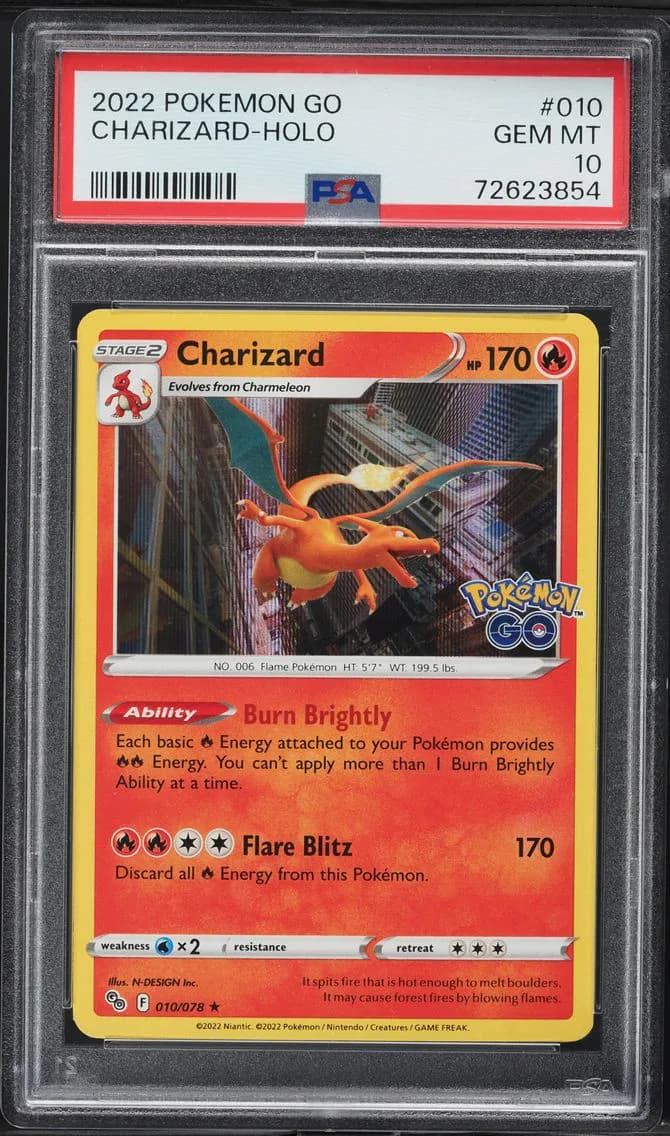 Charizard slab