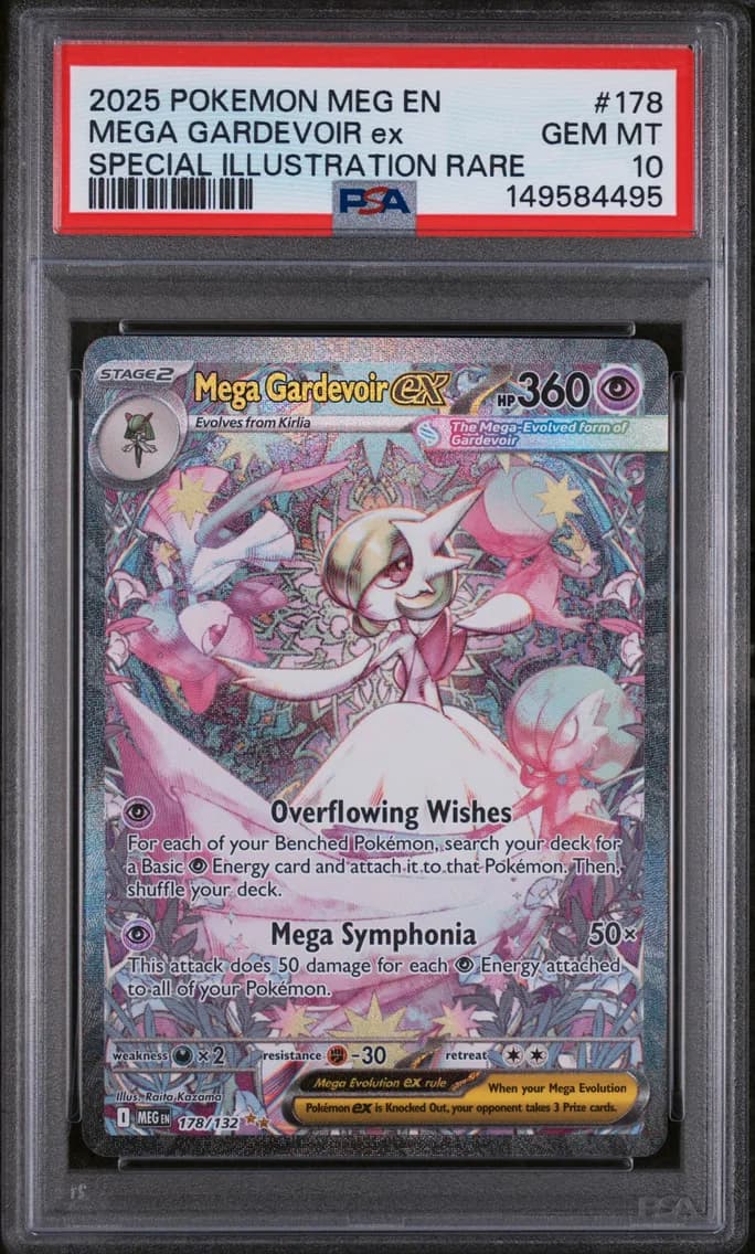 Mega Gardevoir ex slab