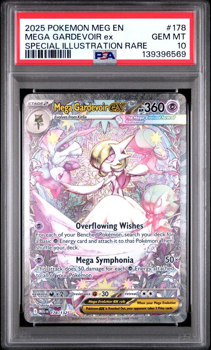 Mega Gardevoir ex slab