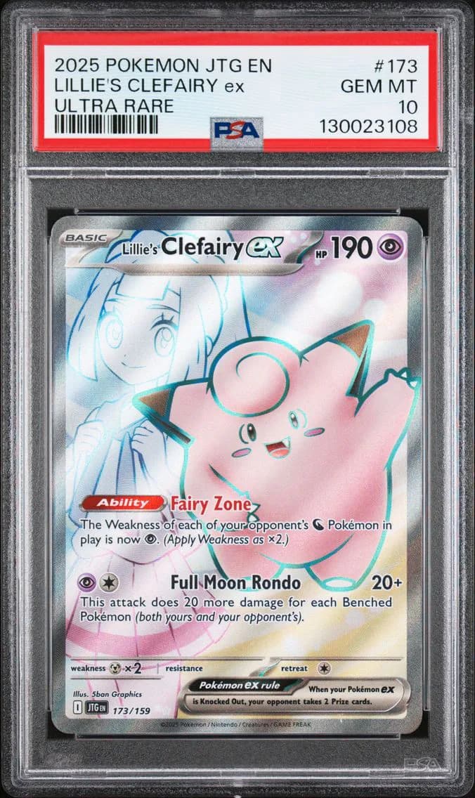 Lillie's Clefairy ex slab