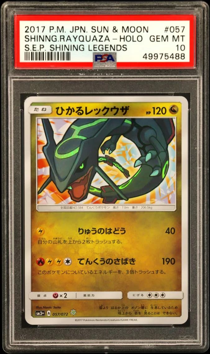 Shining Rayquaza slab