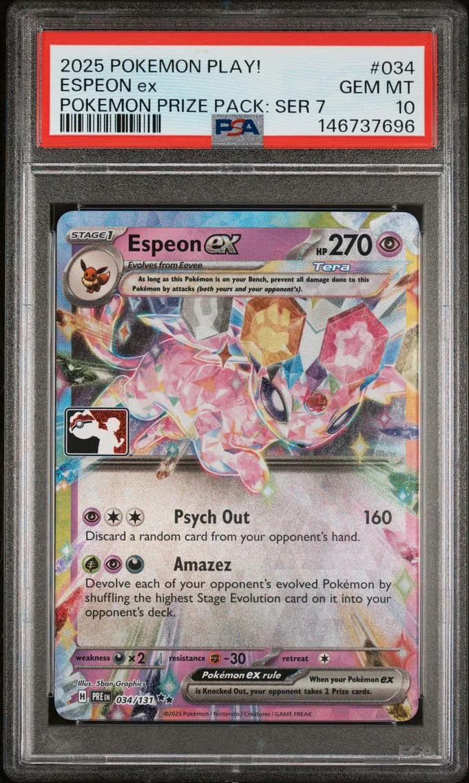 Espeon ex slab