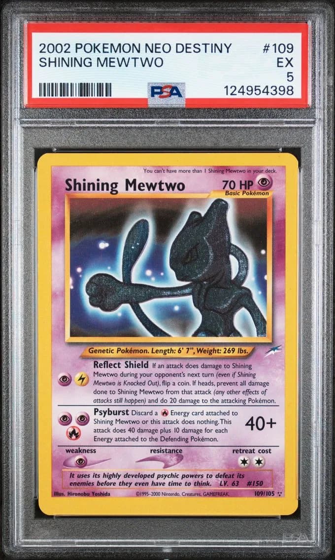 Shining Mewtwo slab