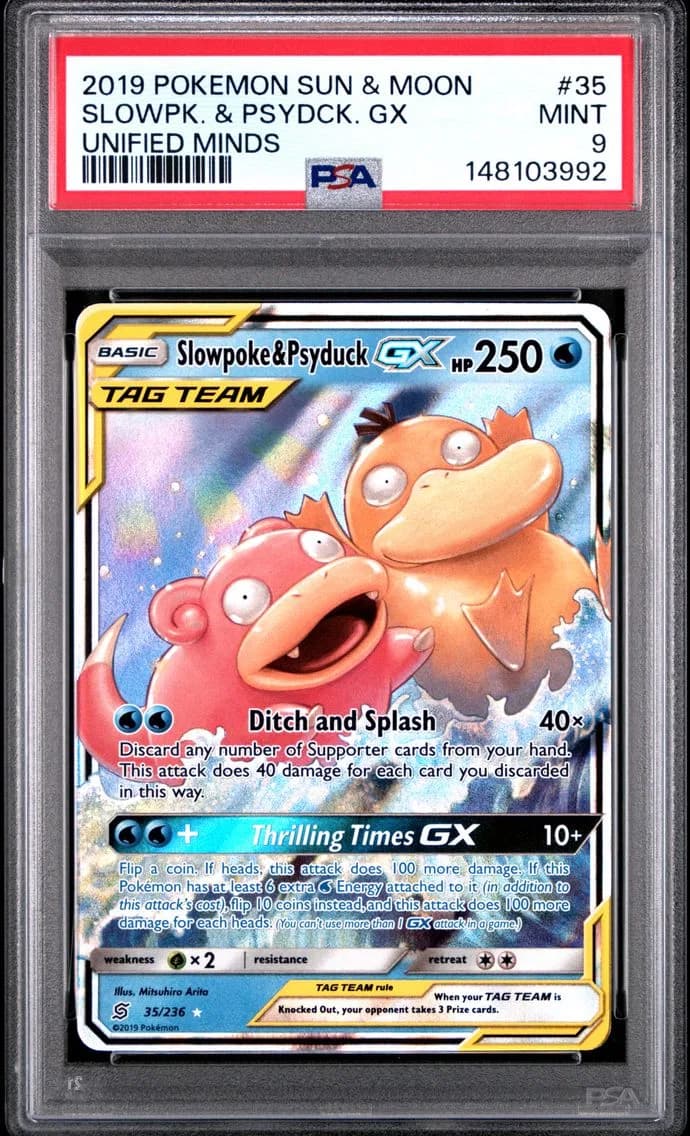 Slowpoke & Psyduck-GX slab