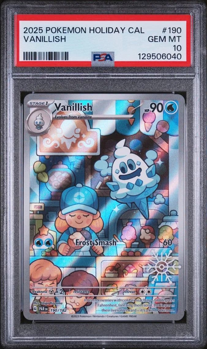 Vanillish slab