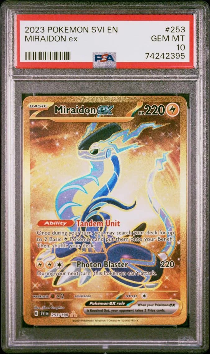 Miraidon ex slab