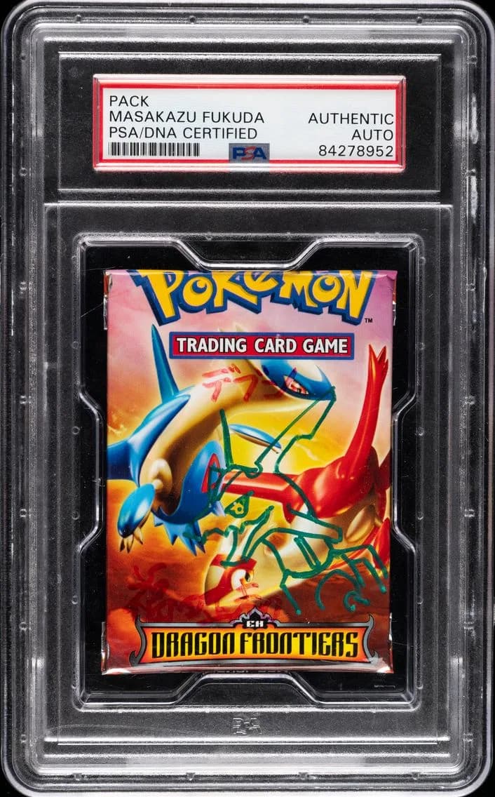 2006 #NA Dragon Frontiers Pack PSA AUTO AUTH Masakazu Fukuda autograph