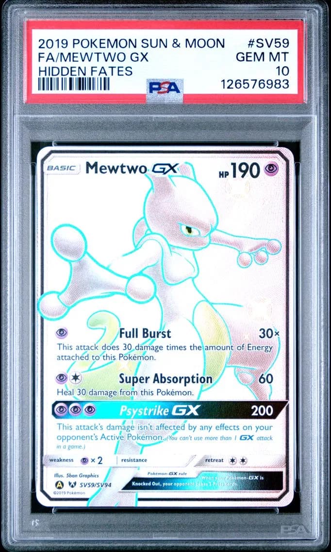 Mewtwo-GX slab