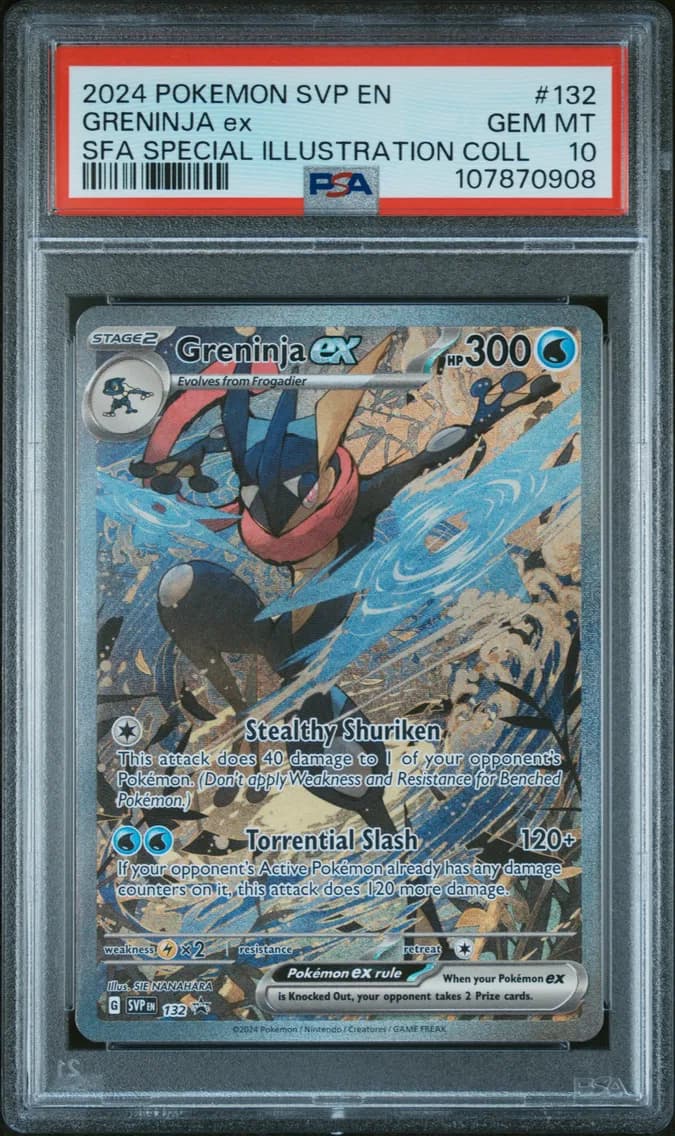 Greninja ex slab