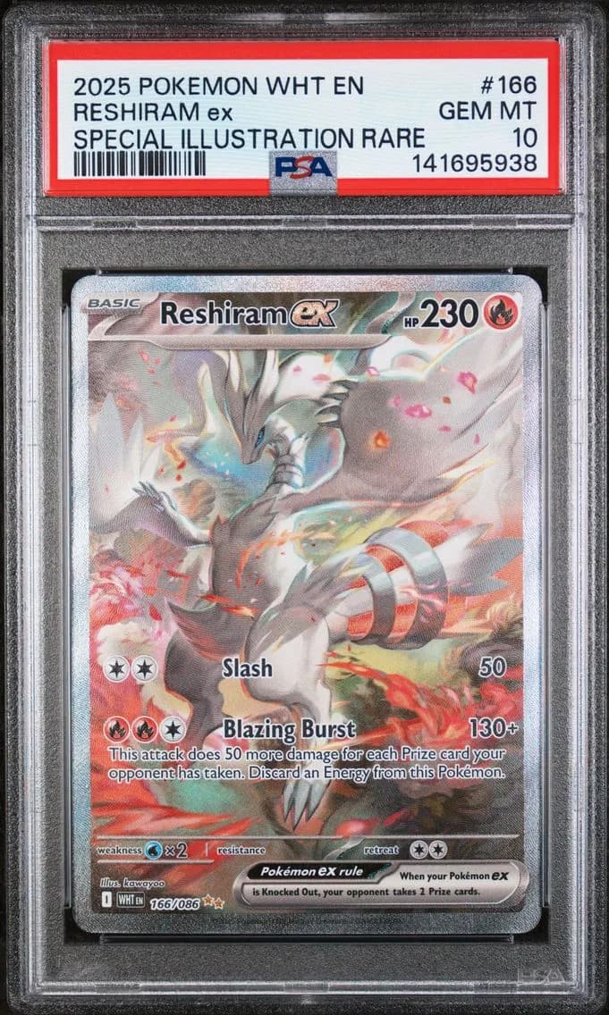 Reshiram ex slab