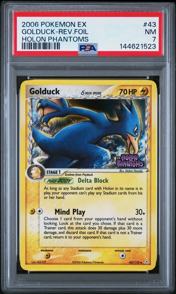 Golduck δ slab