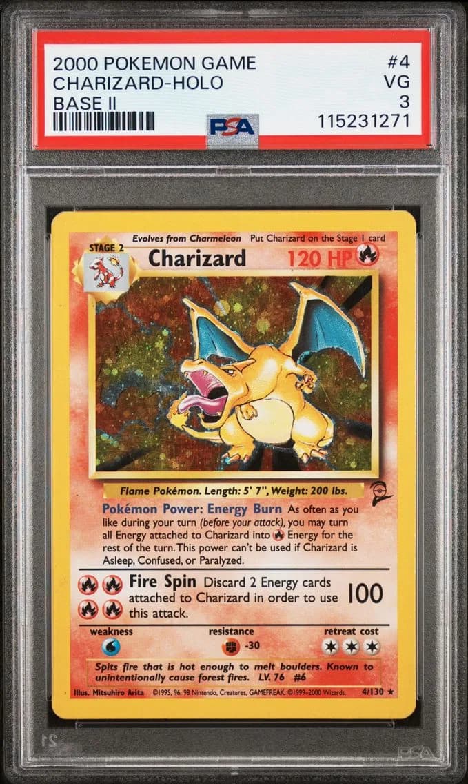 Charizard slab