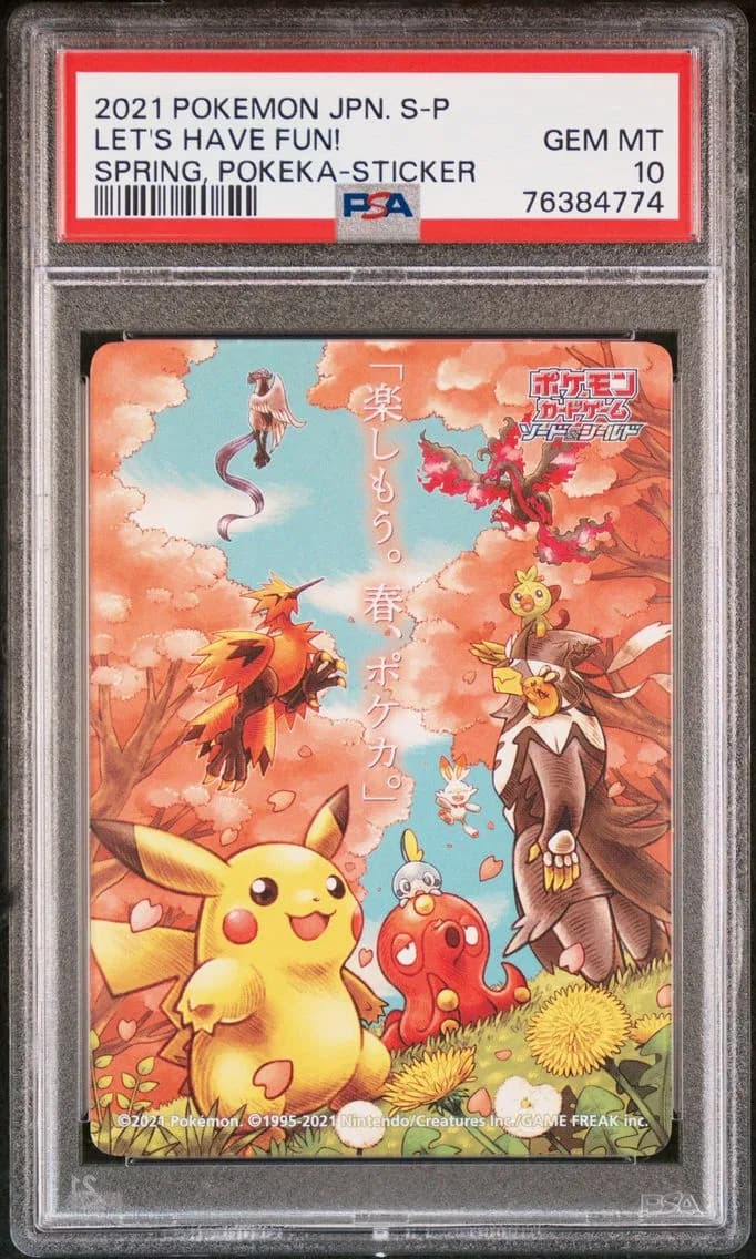 Let's Have Fun! Spring, Pokeka slab