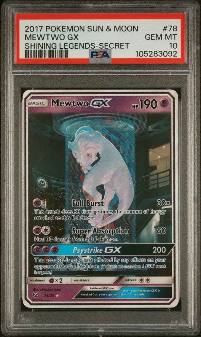 Mewtwo-GX slab