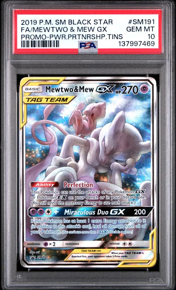 Mewtwo & Mew-GX slab