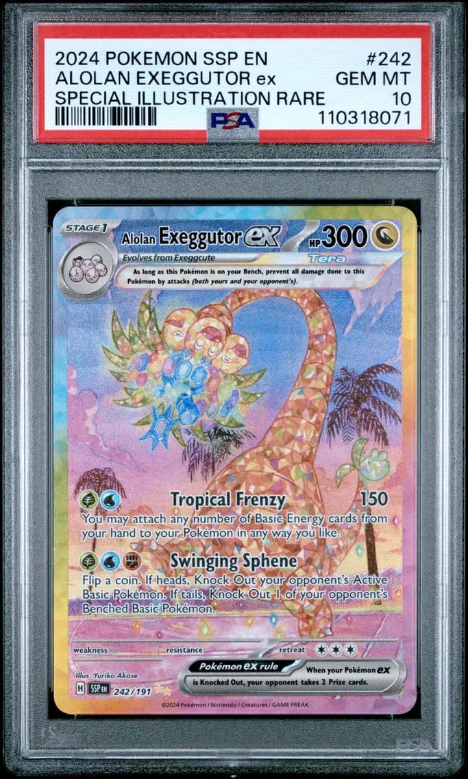 Alolan Exeggutor ex slab