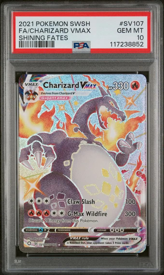 Charizard VMAX slab
