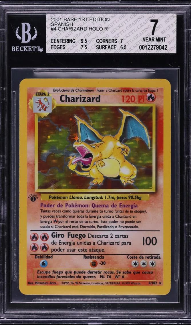 Charizard slab