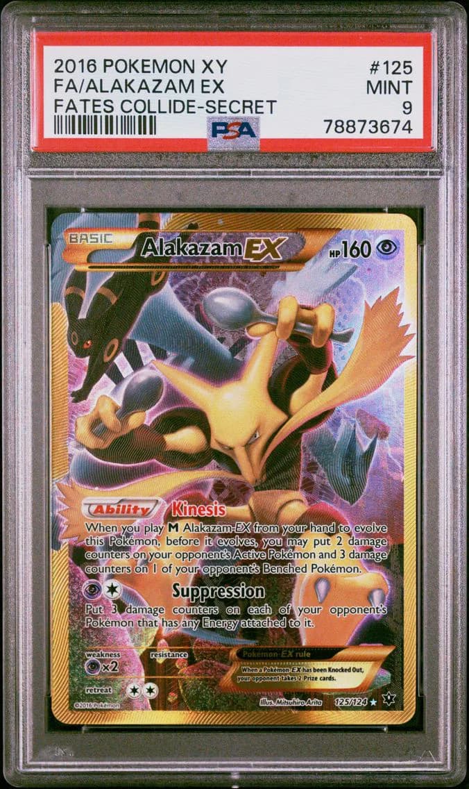Alakazam-EX slab