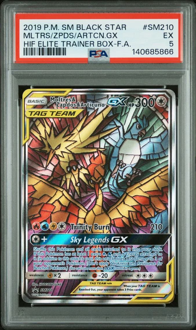 Moltres & Zapdos & Articuno-GX slab