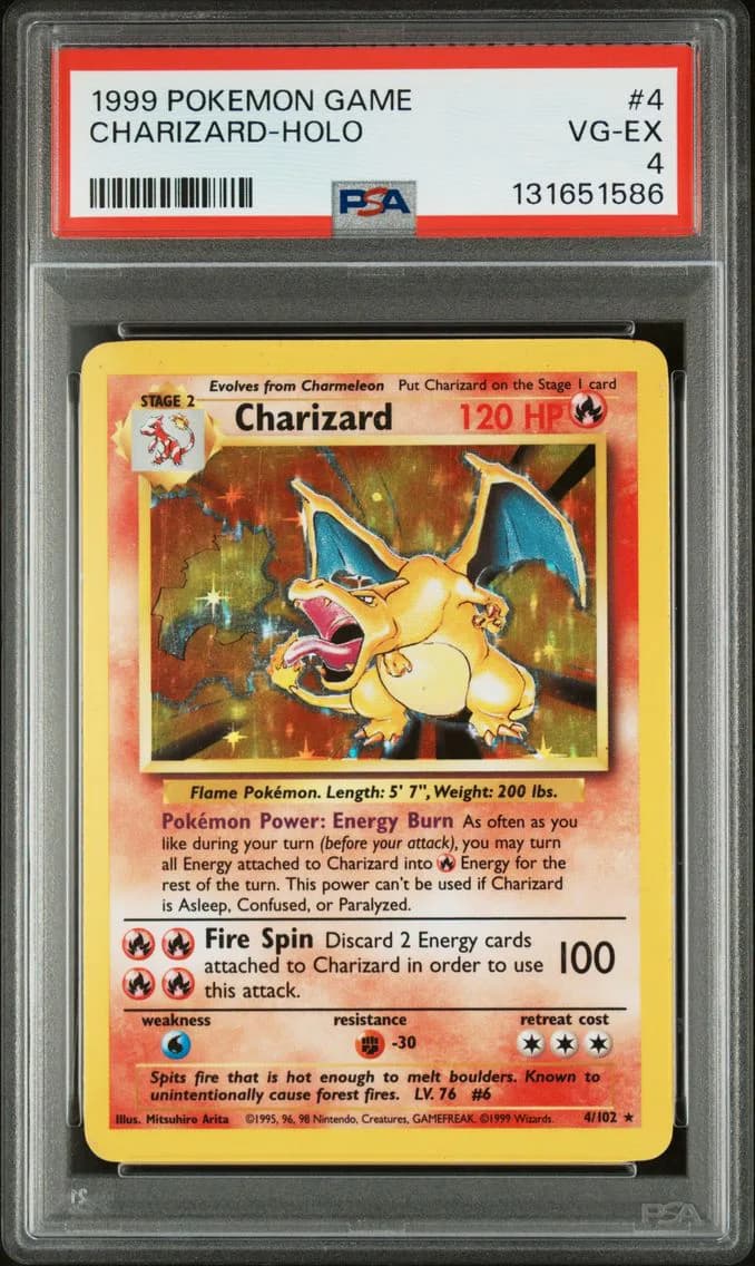 Charizard slab