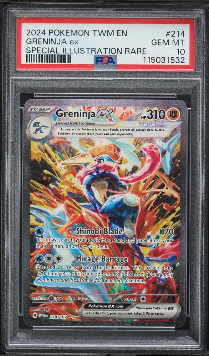 Greninja ex slab