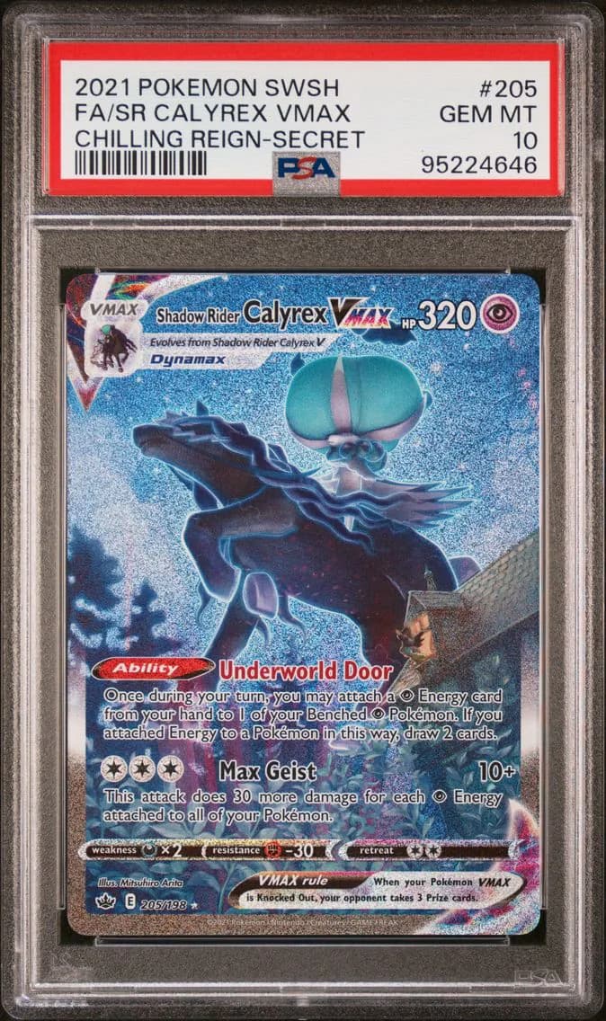 Shadow Rider Calyrex VMAX slab