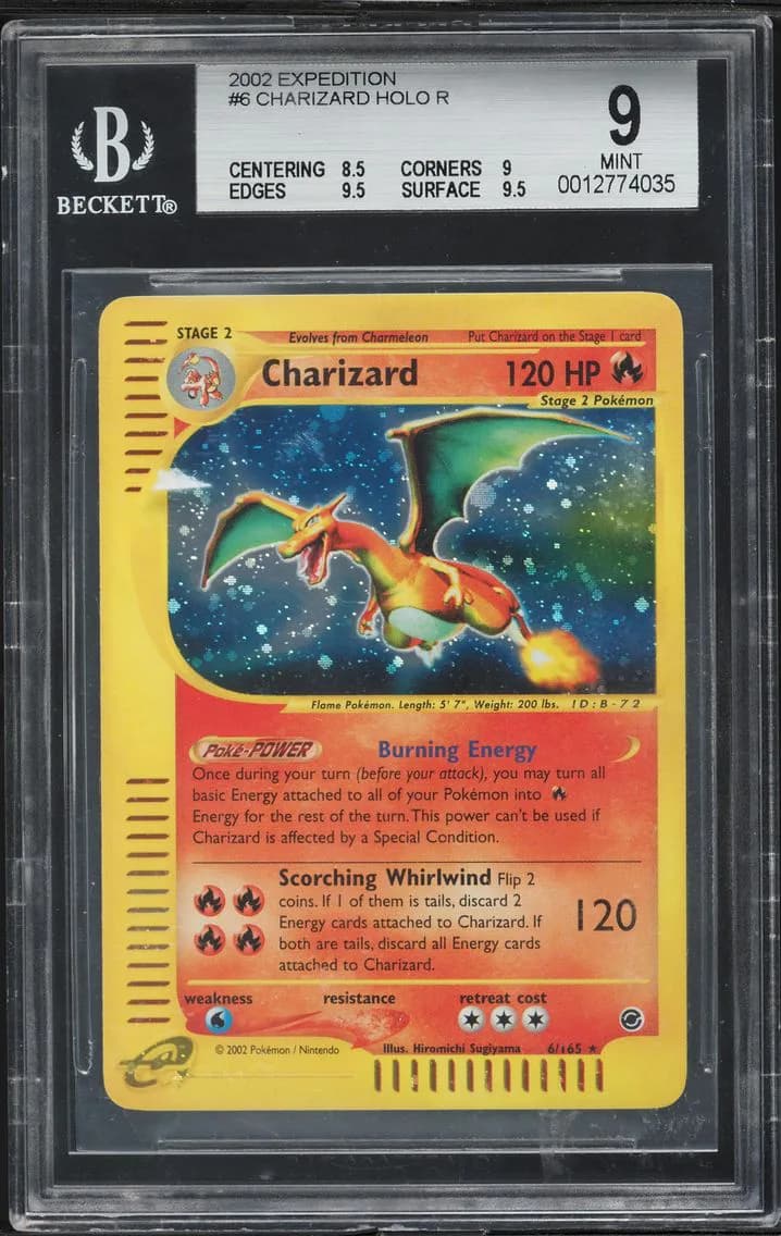 Charizard slab