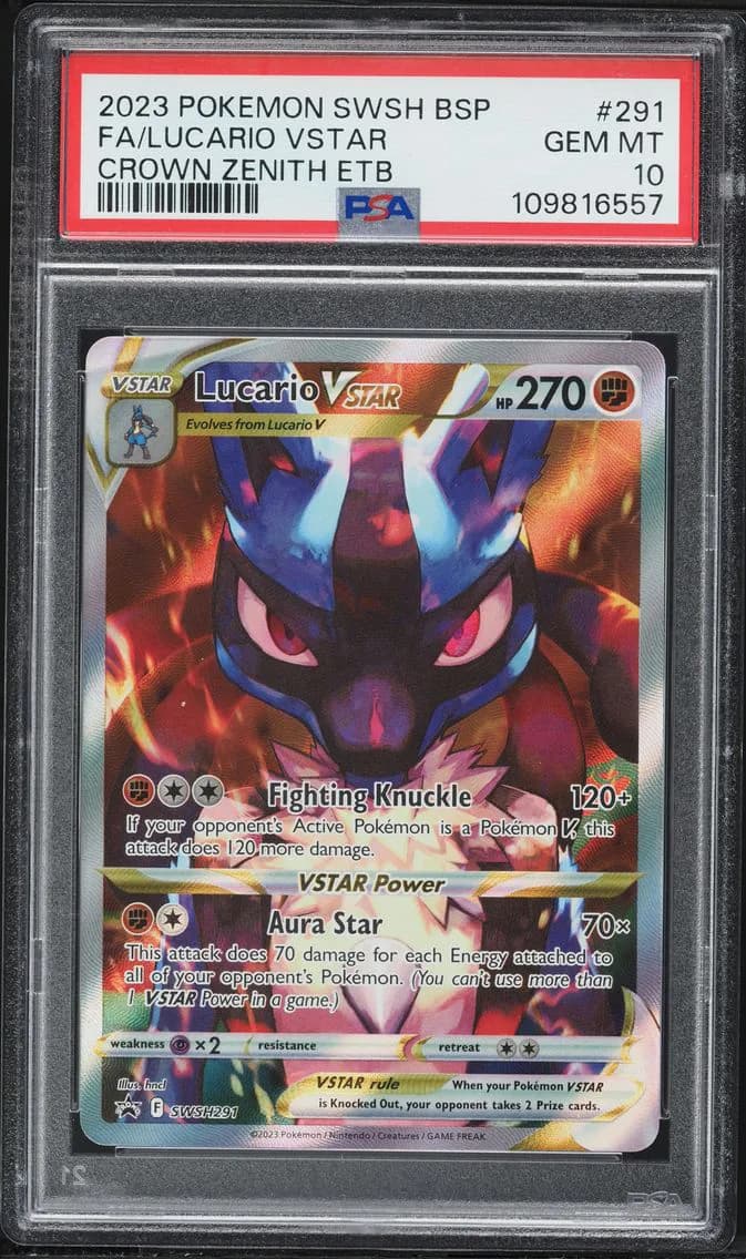 Lucario VSTAR slab