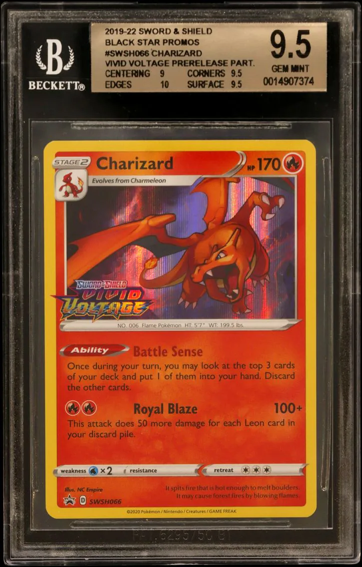 Charizard slab