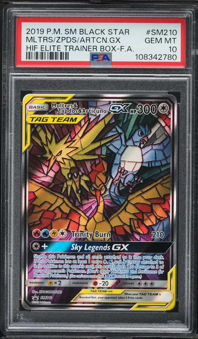 Moltres & Zapdos & Articuno-GX slab