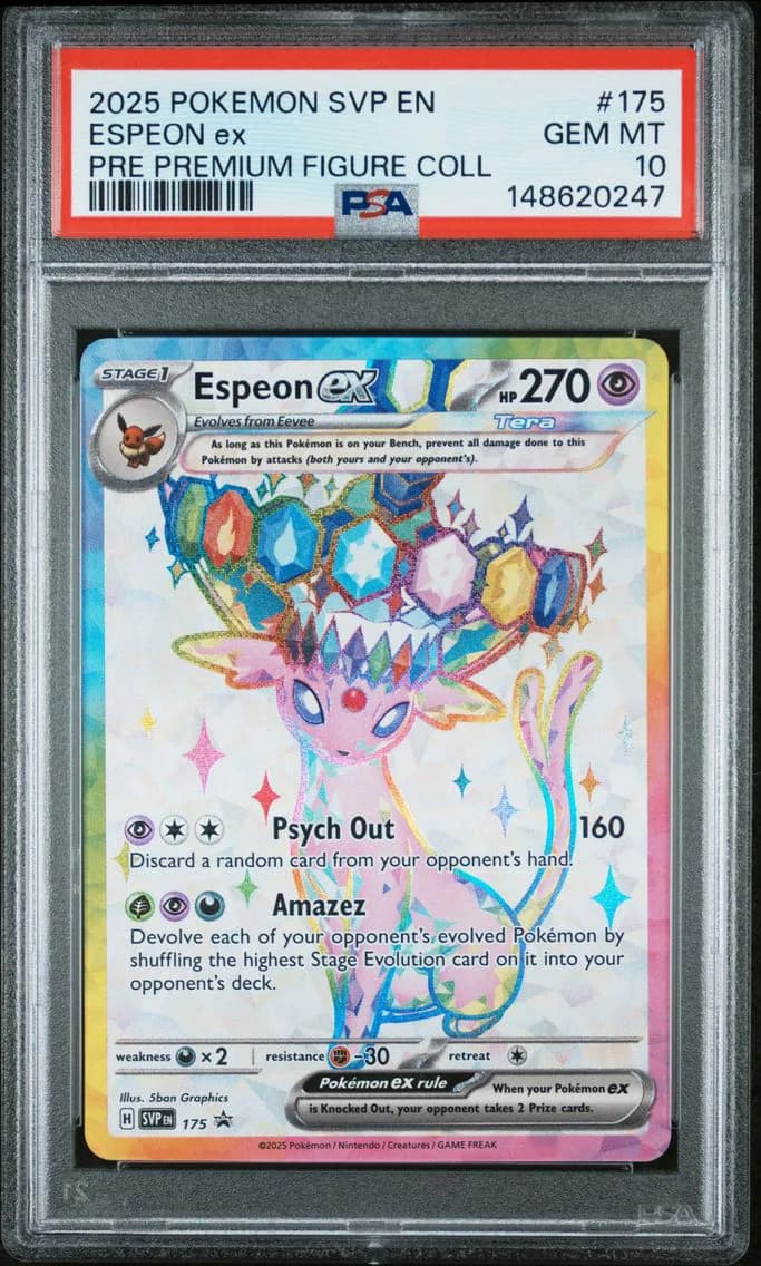 Espeon ex slab