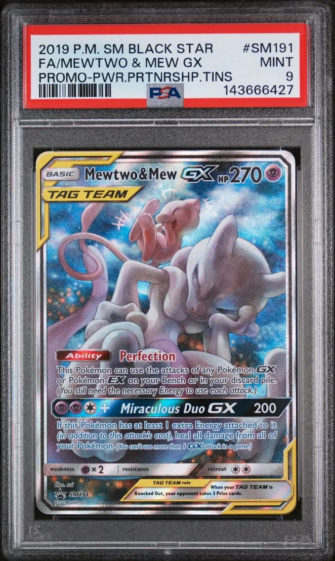 Mewtwo & Mew-GX slab