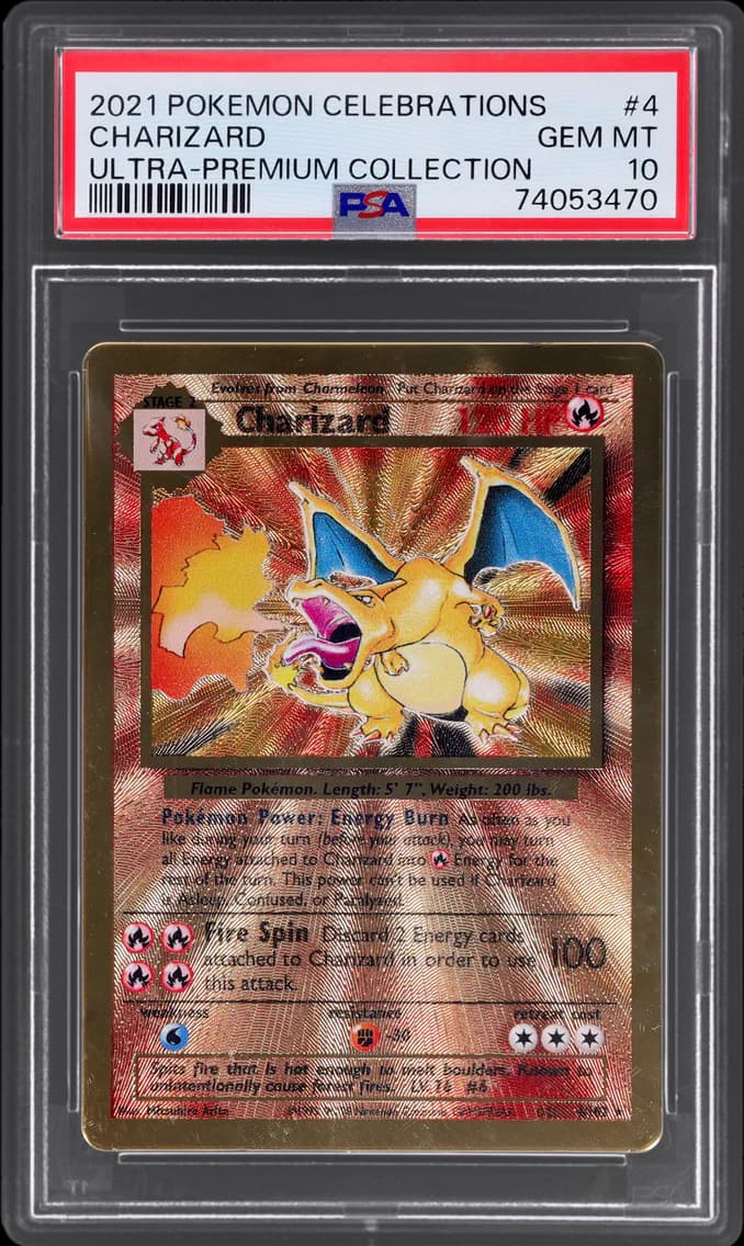 Charizard slab