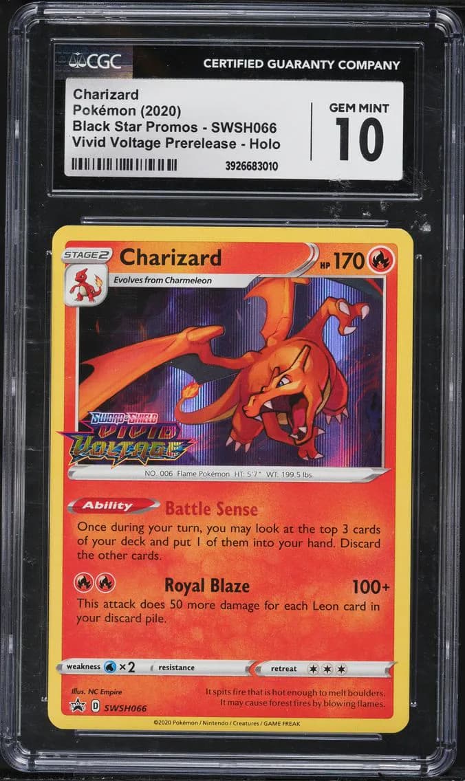 Charizard slab