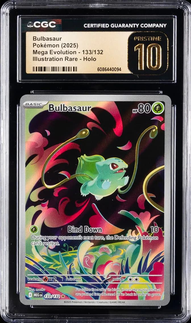 Bulbasaurmega Evolution Illustration slab