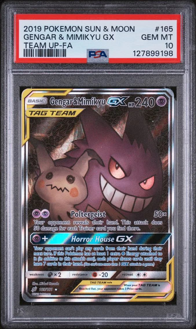Gengar & Mimikyu-GX slab