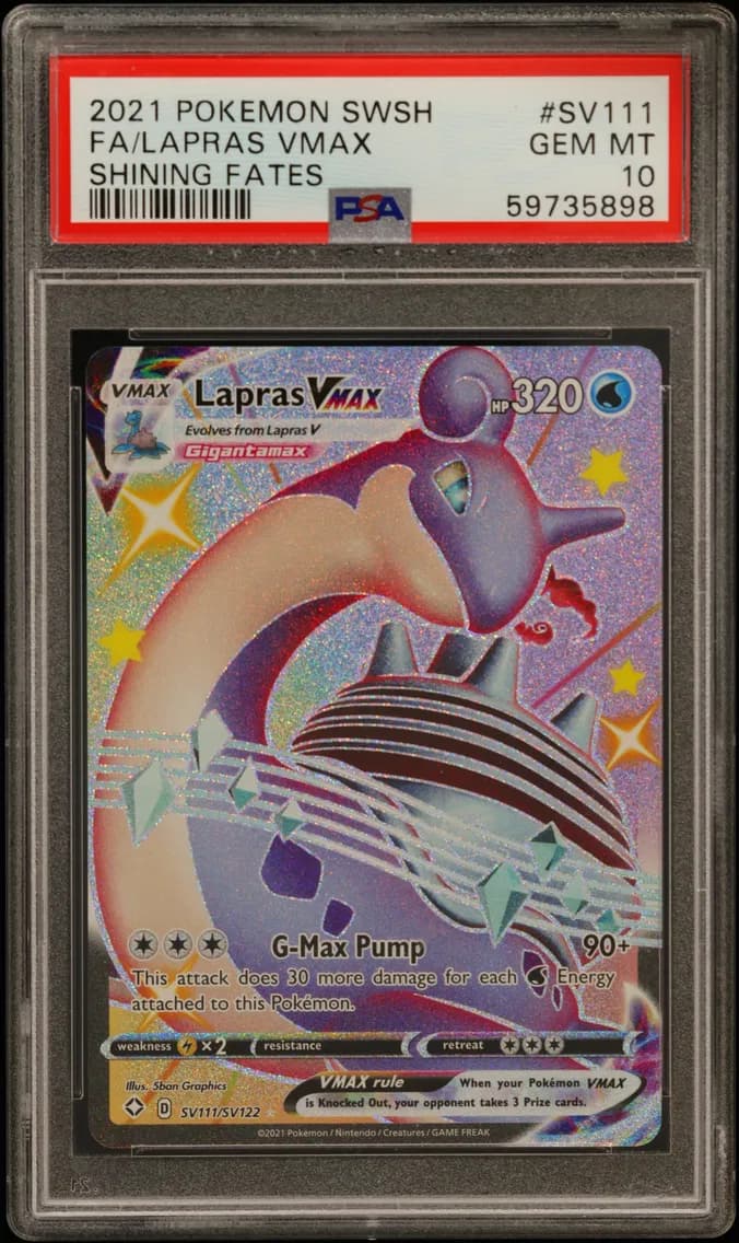 Lapras VMAX slab