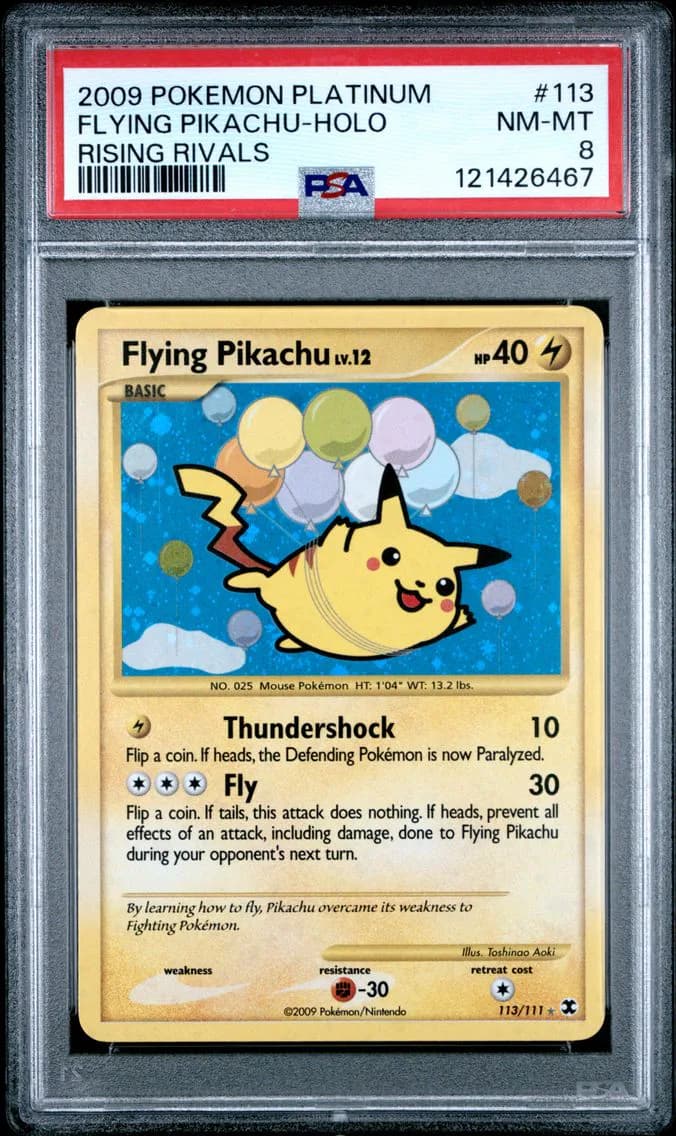 Flying Pikachu slab