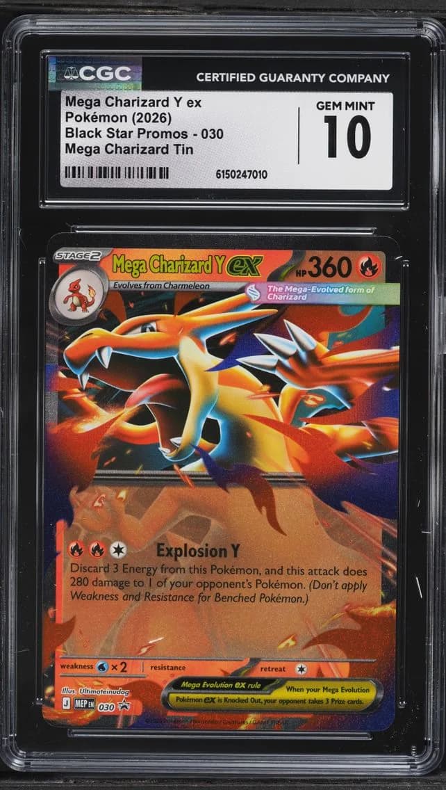Mega Charizard Y ex slab