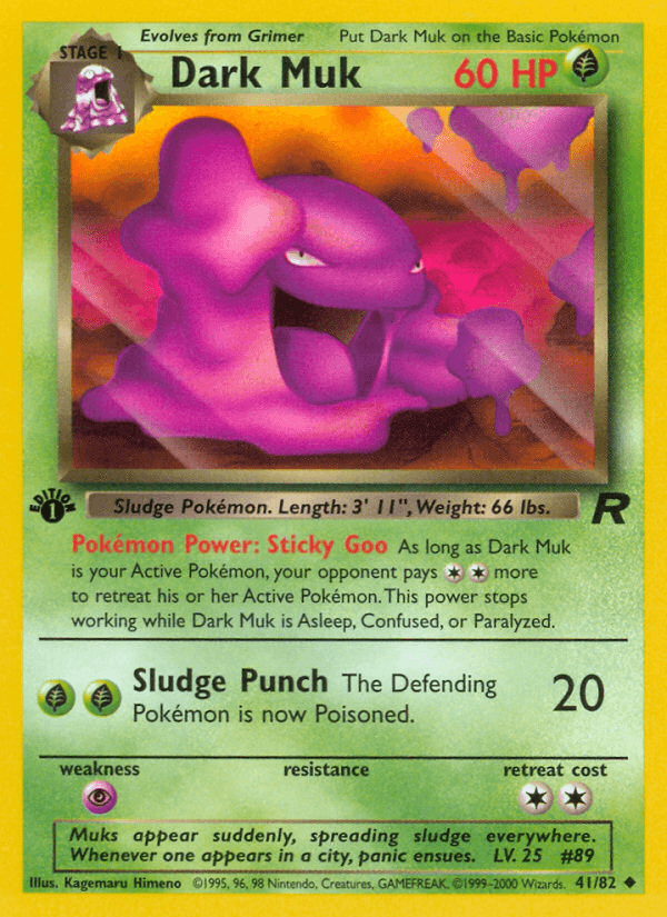 Dark Muk printed card