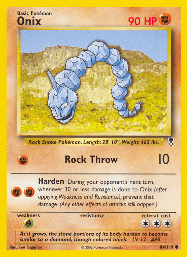 Onix printed card