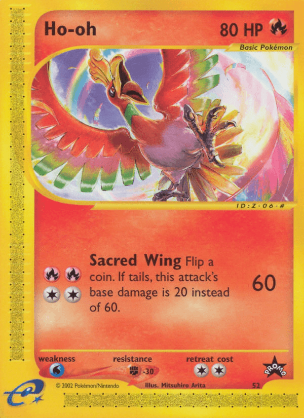 Ho-oh printed card
