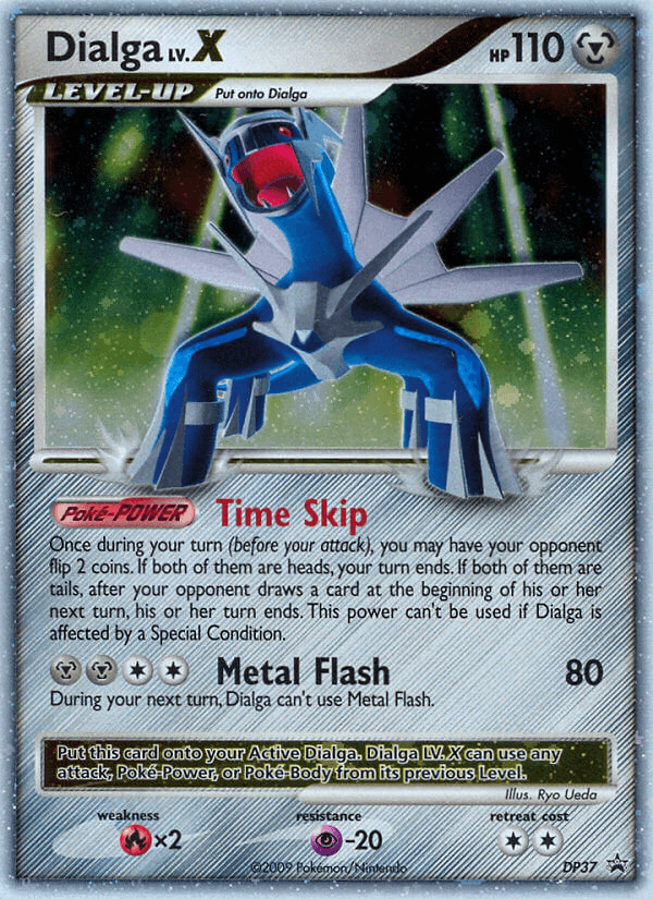 Dialga LV.X printed card