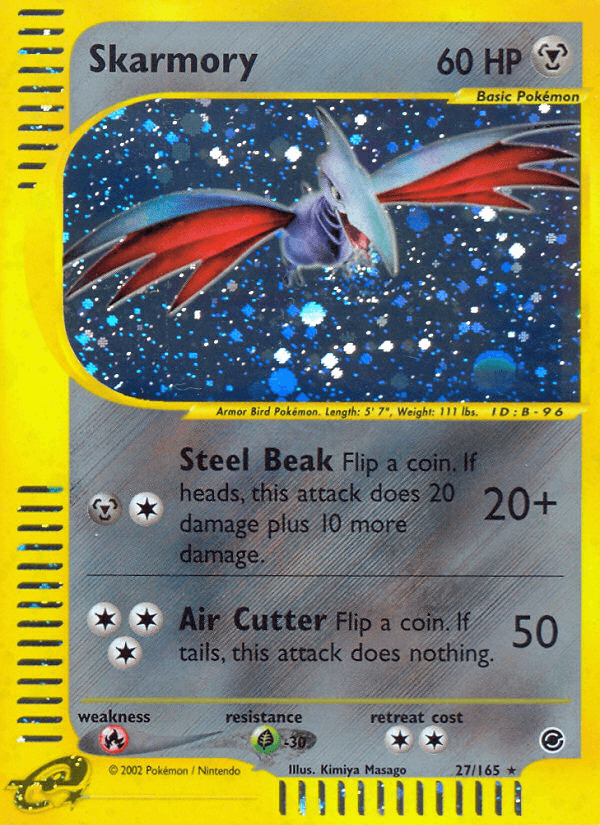 Skarmory printed card